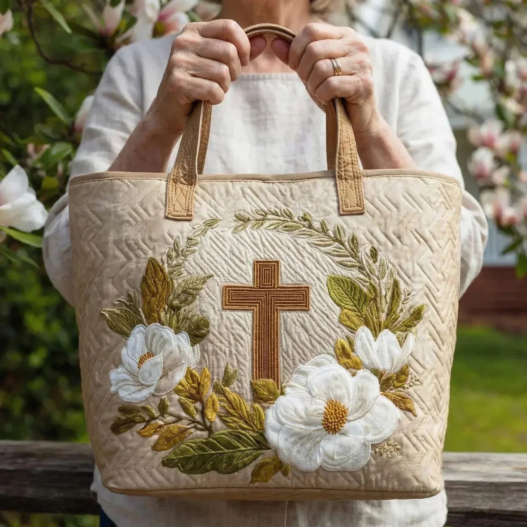 Sac Artisanal Croix Sacrée